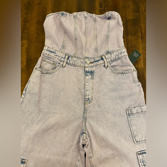 Wild Fable Strapless Jumpsuit Sz M NWT - Picture 8 of 8
